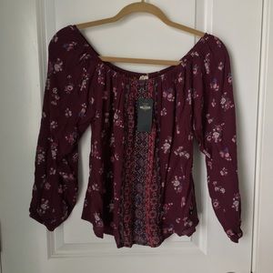 Off the shoulder top